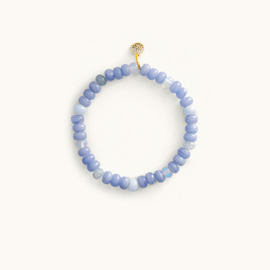 Stretch Blue Bracelet