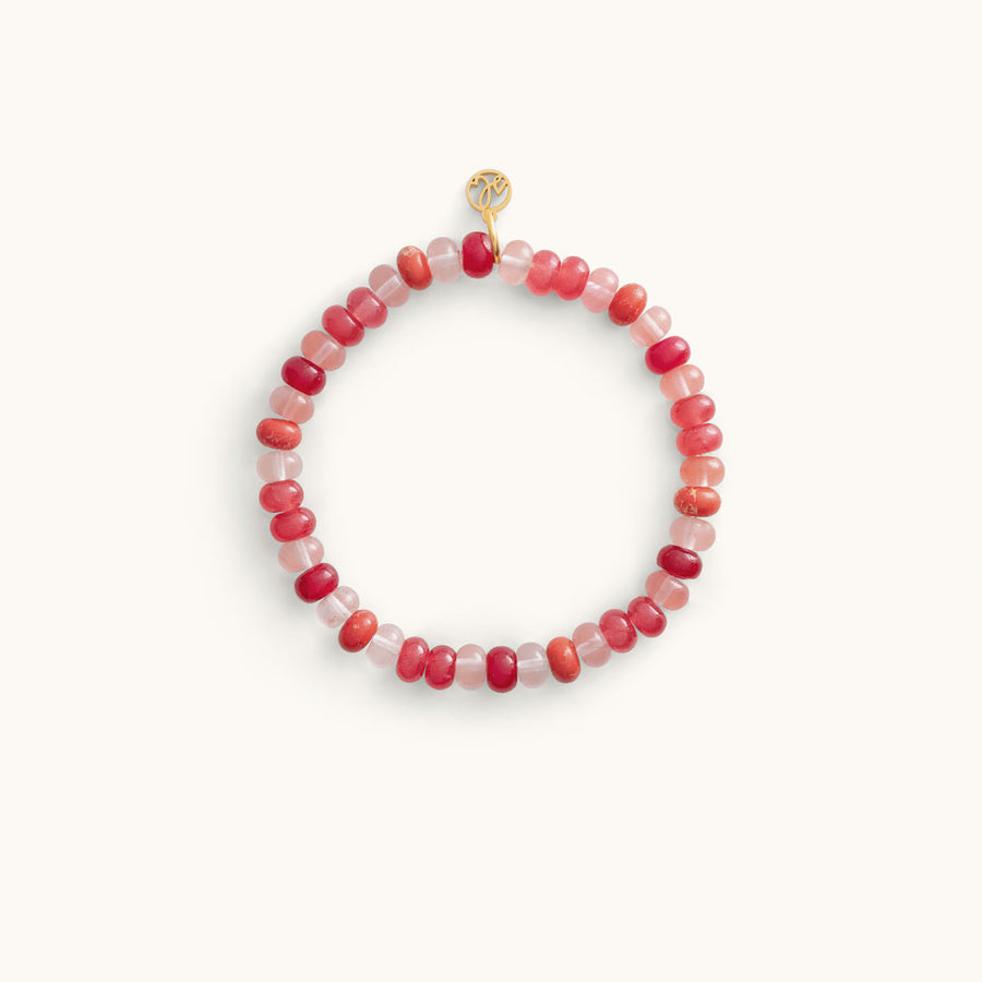Stretch Red Bracelet